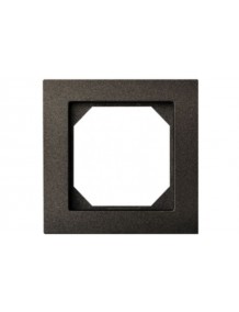 Frame, for 1 unit, SLIM, black