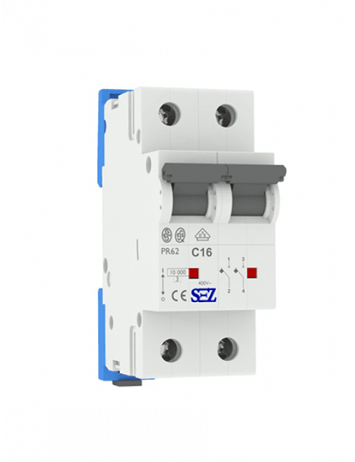 Circuit breaker PE62-C 25A/2P (6kA)