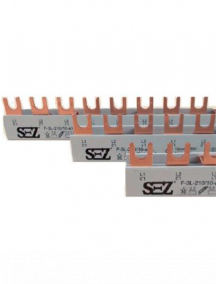 Circuit breaker Terminal block, 3  Pole, 10mm2, units 57, 230/400V, 63A, Length 1000 mm, F3L1000/10a4K