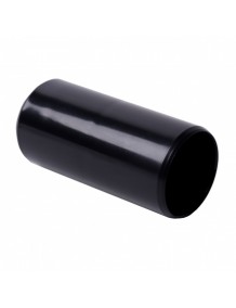 Pipe, plastic, for cable, black, d16mm, COUPLING