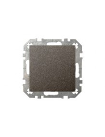 Switch, single-pole, IP44, without frame, black