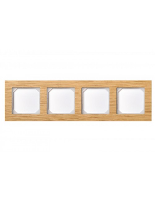 Frame, for 4 units, oak