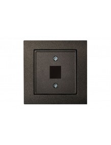 Cover plate for RJ45 connectors (AMP standart), w/f
