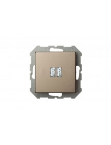 Socket, USB, double, without frame, Champ