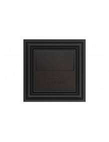 Switch, hotel card, without frame, matt black