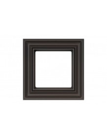Frame, for 1 unit, matt brown