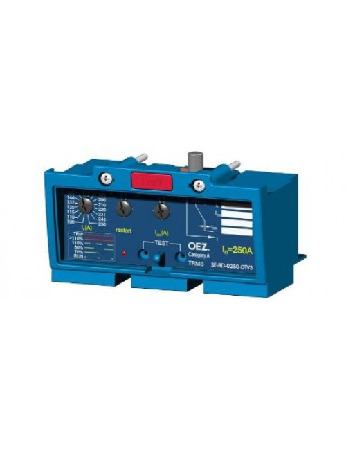 Overcurrent release, IR setting 100 - 250 A