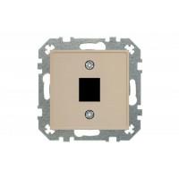 უნივერსალური RJ45, TV/HDMI/USB/S-Video/RCA გლუვი კრემისფერი Retro AIKL-011-01.E/CH