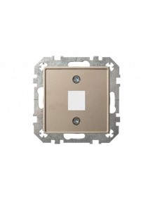 უნივერსალური RJ45, TV/HDMI/USB/S-Video/RCA შამპანურისფერი AIKL-011-01.E/CH