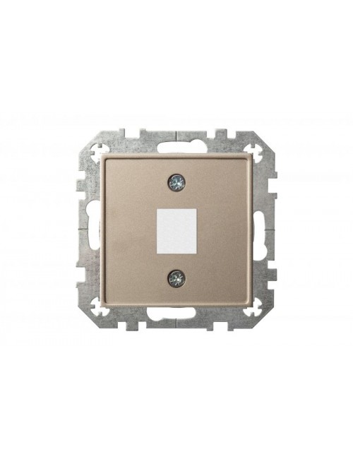 უნივერსალური RJ45, TV/HDMI/USB/S-Video/RCA შამპანურისფერი AIKL-011-01.E/CH