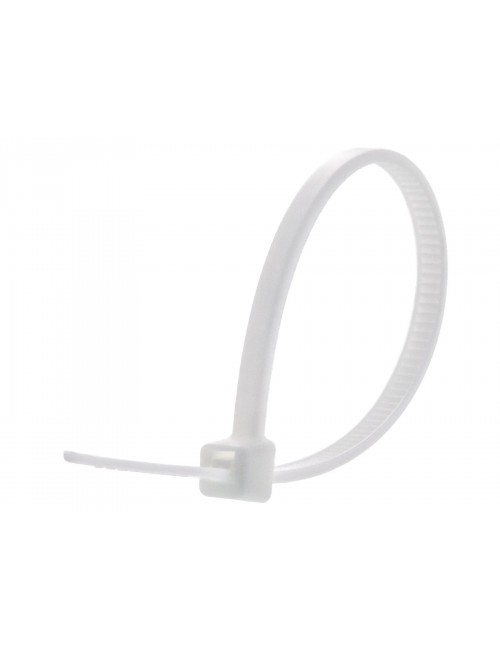 Cable tightening belt 100x2.5 mm white